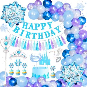 Décoration anniversaire – La Princesse Des Glaces