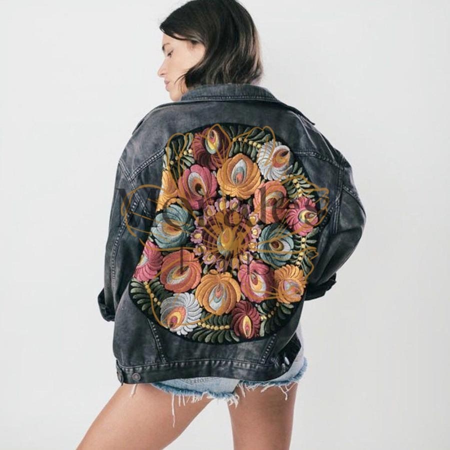 Veste en Jean Femme Bohème – Image 6