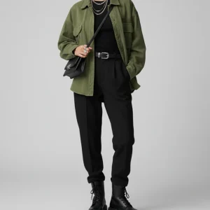 Veste vert militaire Over-size