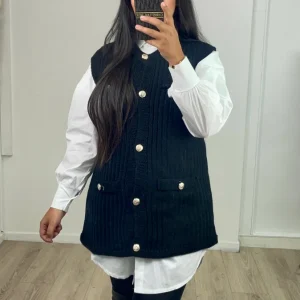 Gilet Hana Noir