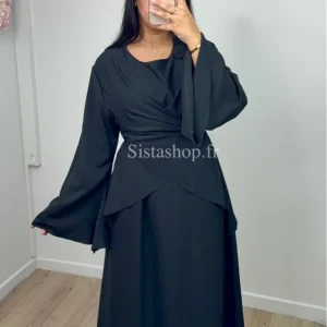 Abaya Jasmine Noire