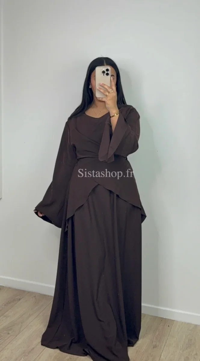 Abaya Jasmine Choco