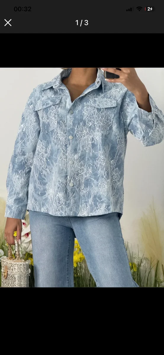 VESTE DENTELLE LOVENA TU 38/46 – Image 7