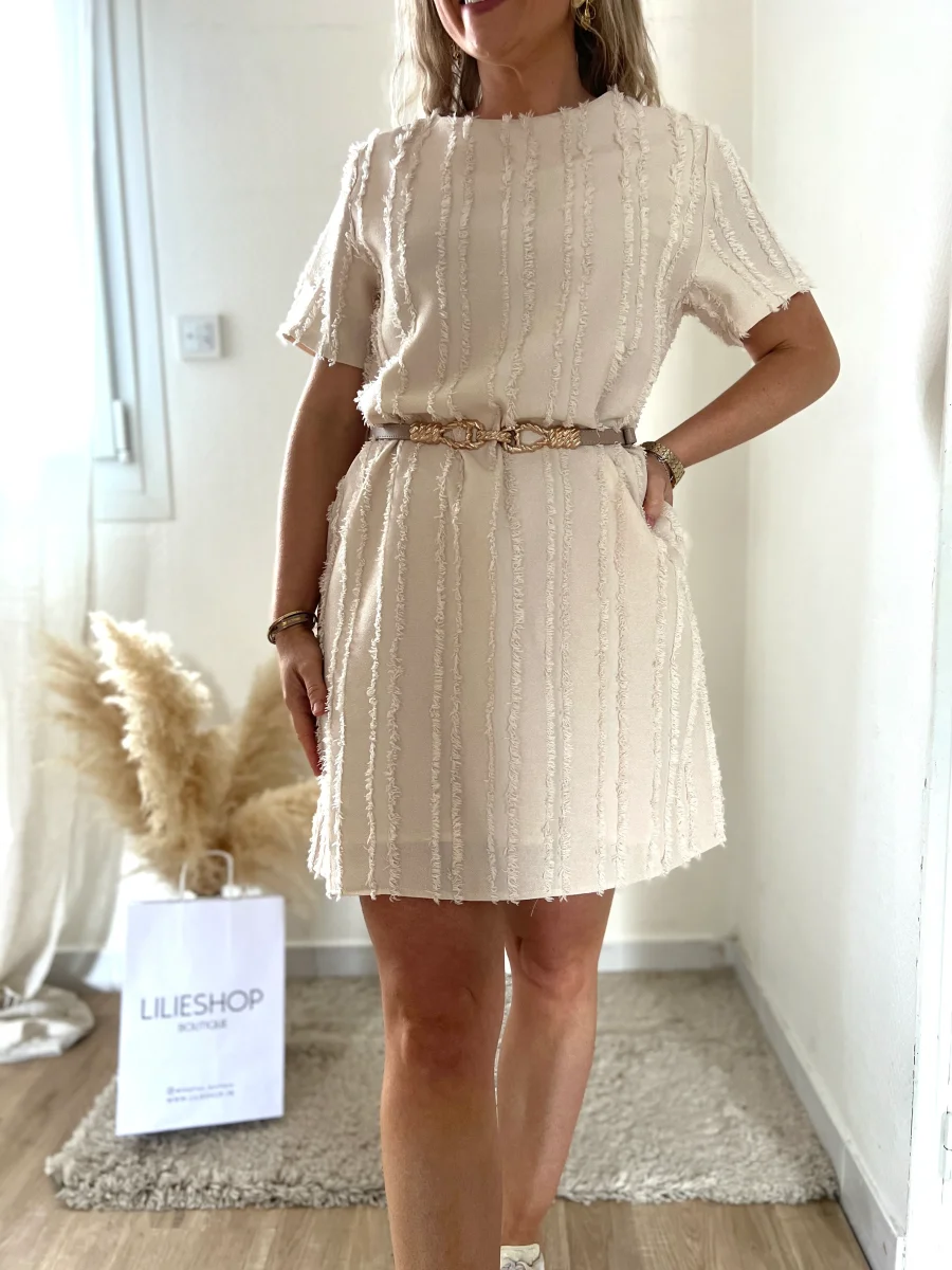 LA ROBE ÉLÉGANTE BEIGE - Image 5