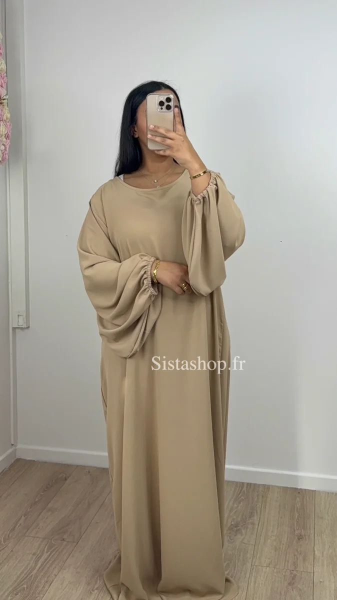 Abaya Simple Malika Café - Image 2