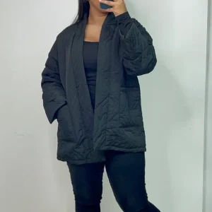 Veste matelassée Noire