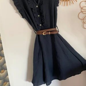 ROBE WENDY BLEUE MARINE 34/40