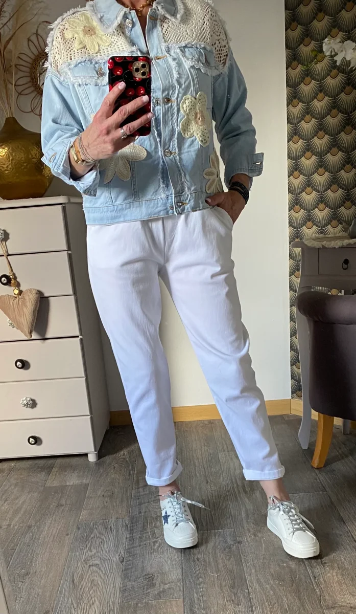 VESTE EN JEAN MISS CARLA TAILLES S/M L/XL – Image 8