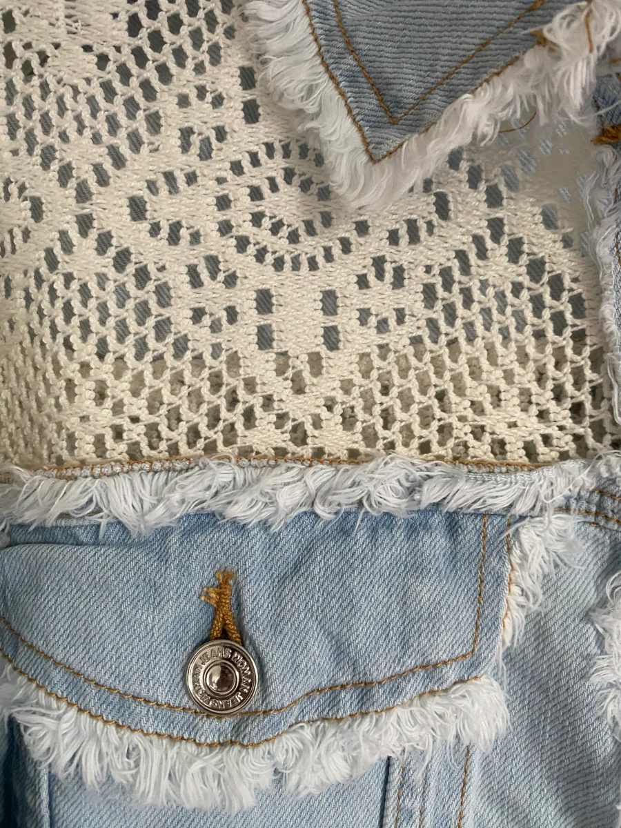 VESTE EN JEAN MISS CARLA TAILLES S/M L/XL – Image 4