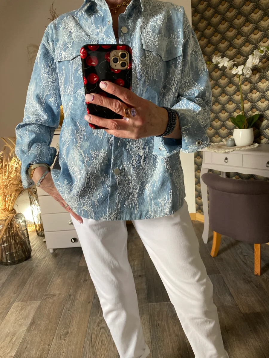 VESTE DENTELLE LOVENA TU 38/46 – Image 3