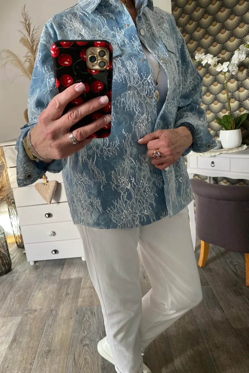 VESTE DENTELLE LOVENA TU 38/46 – Image 6