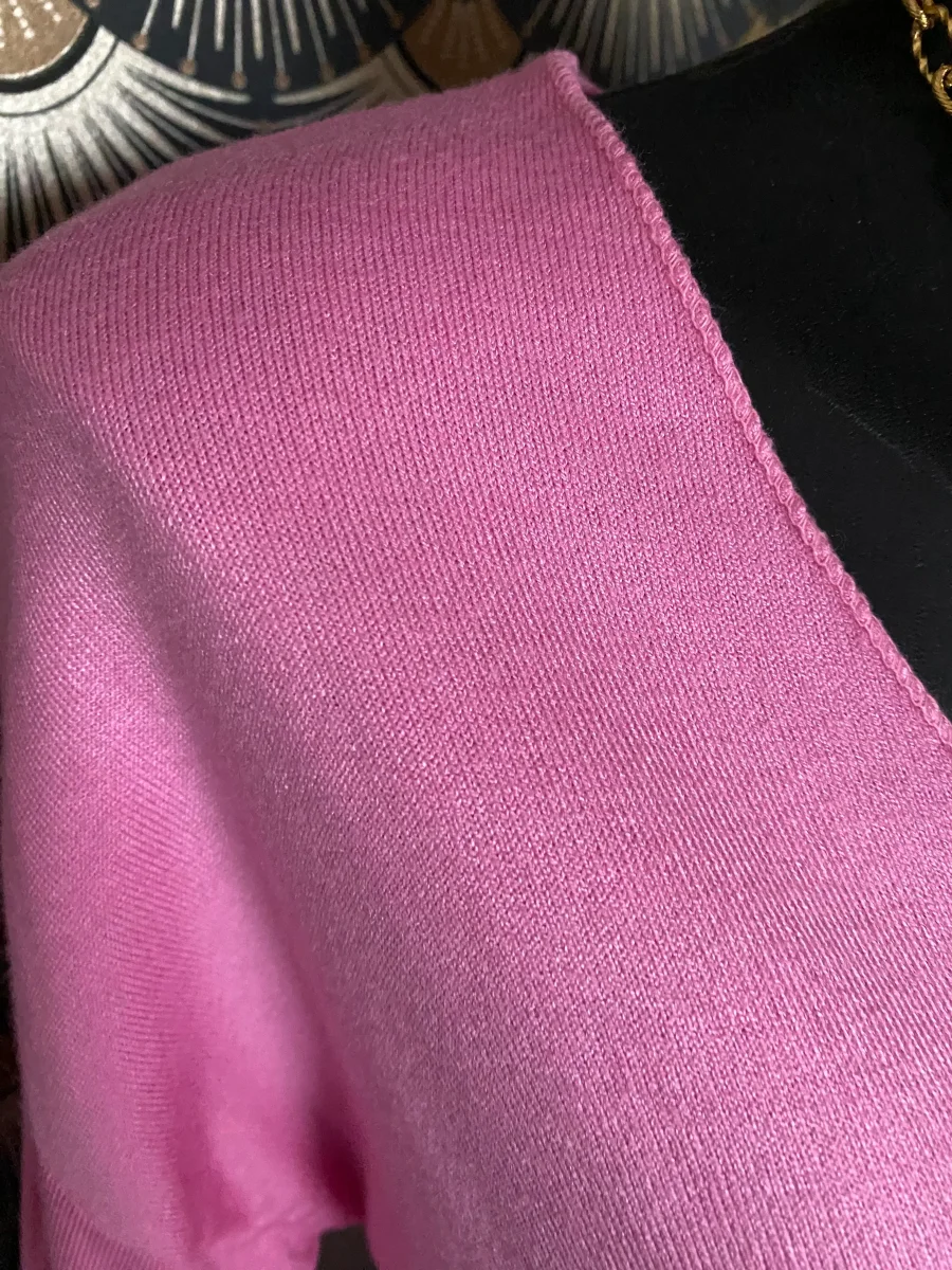 TOP DOUBLE POLAIRE FUSHIA TU 36/44 – Image 6