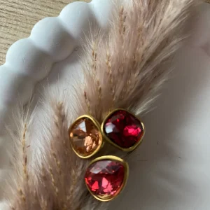 BAGUE CRISTAL FUSHIA