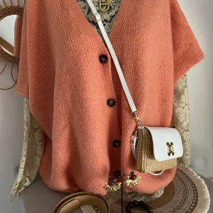 GILET THEO CORAIL TU 38/50