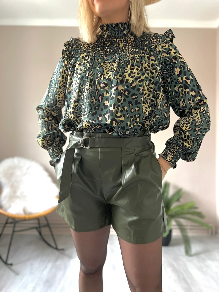 LE SHORT SIMILI KAKI - Image 2