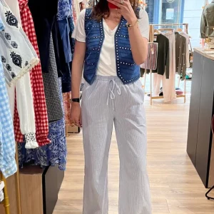 Gilet sans manche marine