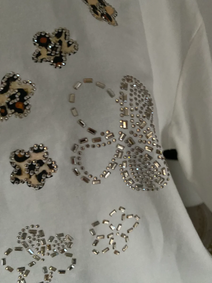 TOP FLOWER LEO ECRU TU38/44 PETIT 46 – Image 5