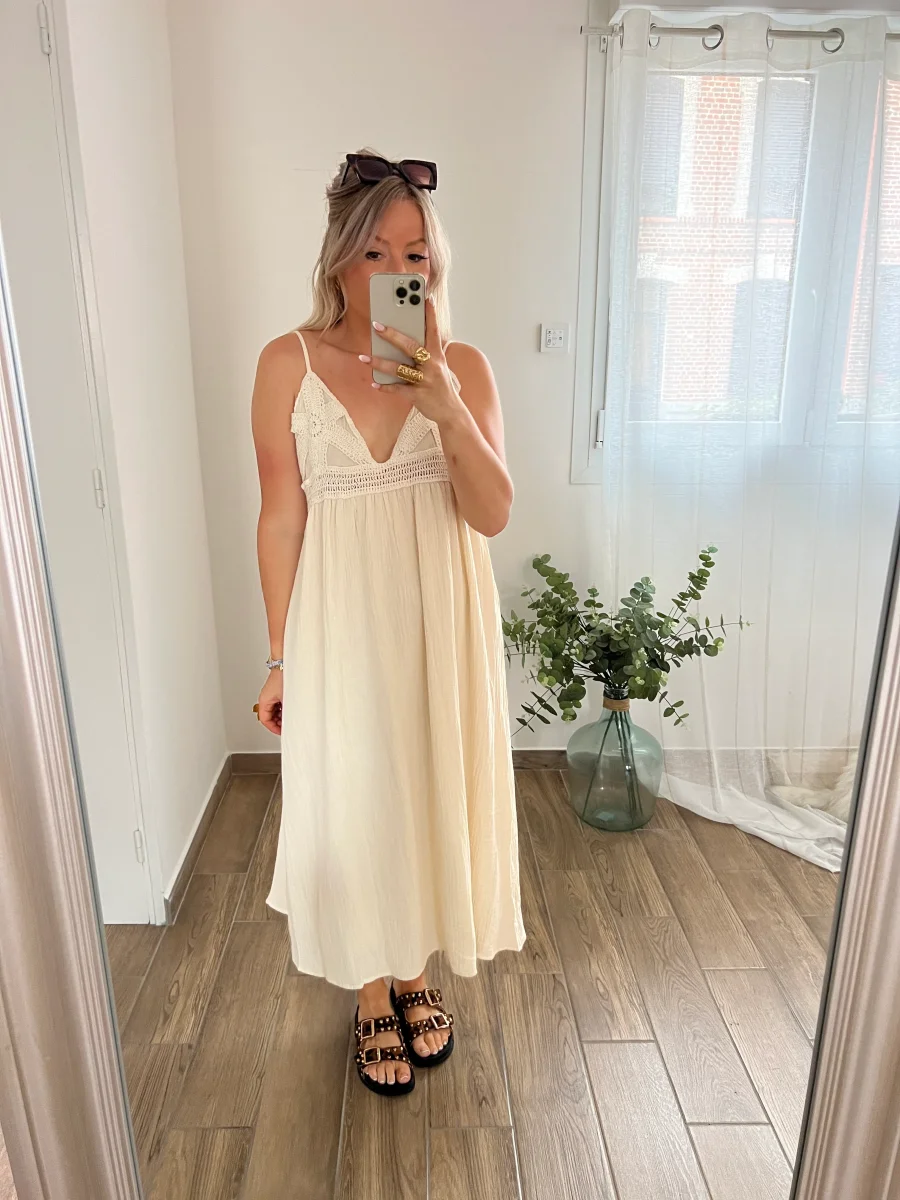 LA ROBE BOHÈME GAZE DE COTON – Image 3