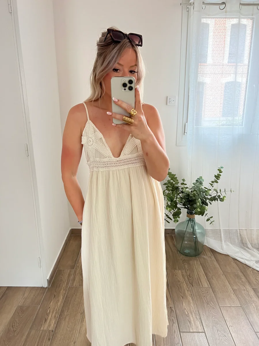 LA ROBE BOHÈME GAZE DE COTON – Image 5