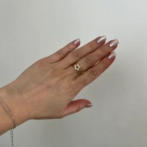 LA BAGUE ÉTOILE STRASS