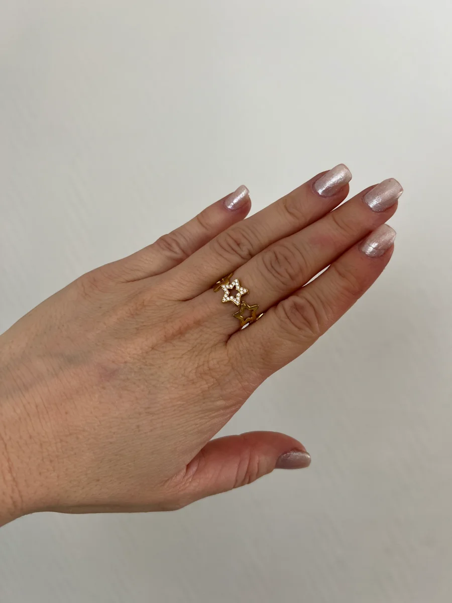 LA BAGUE ÉTOILE STRASS – Image 5