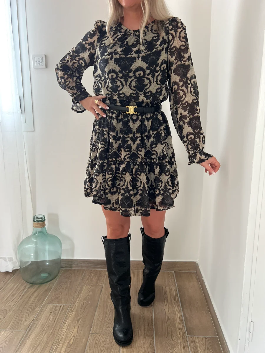 LA ROBE NOIRE BAROQUE – Image 2