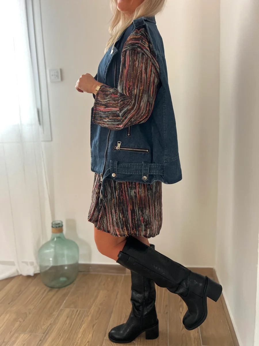 LE PERFECTO EN JEAN SANS MANCHE – Image 3