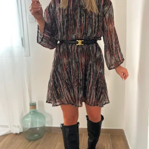 LA ROBE MULTICOLORE OR