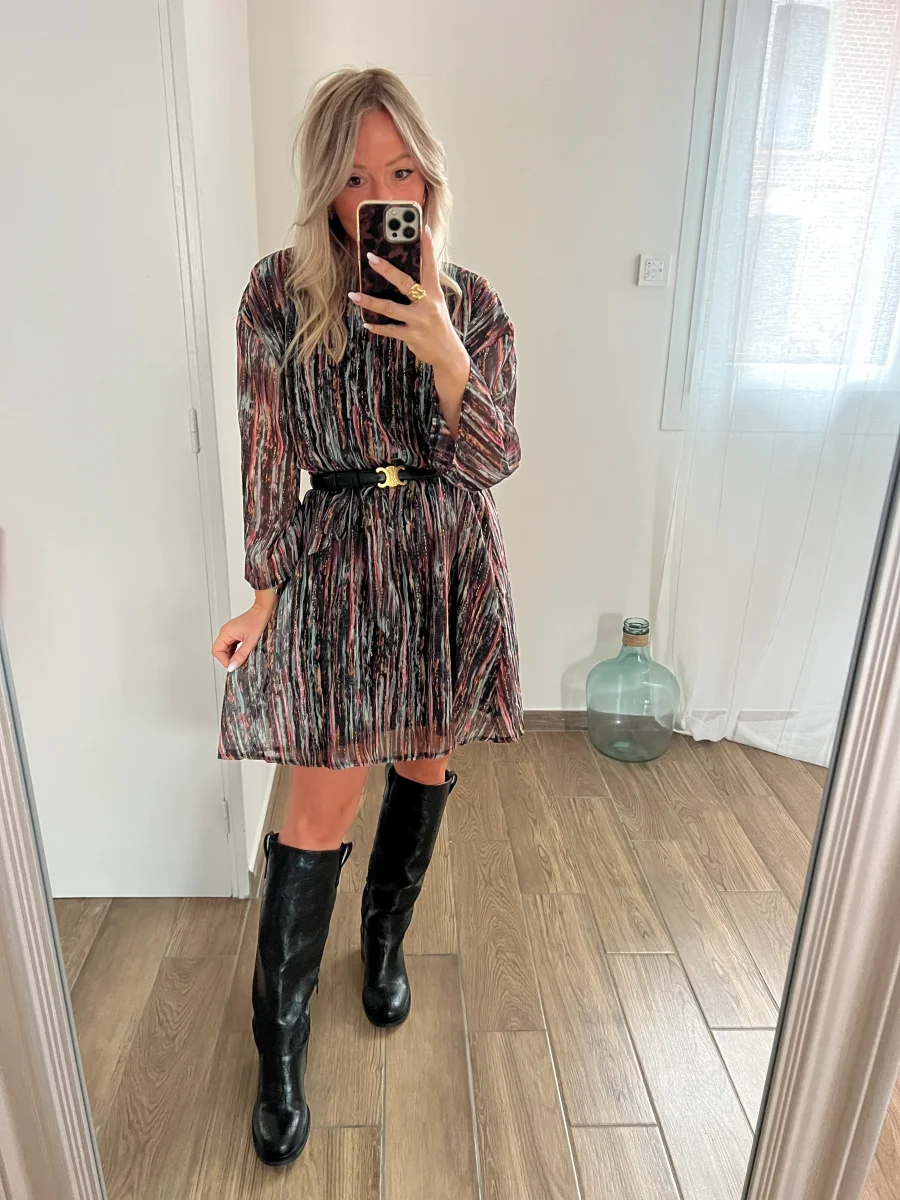 LA ROBE MULTICOLORE OR - Image 4