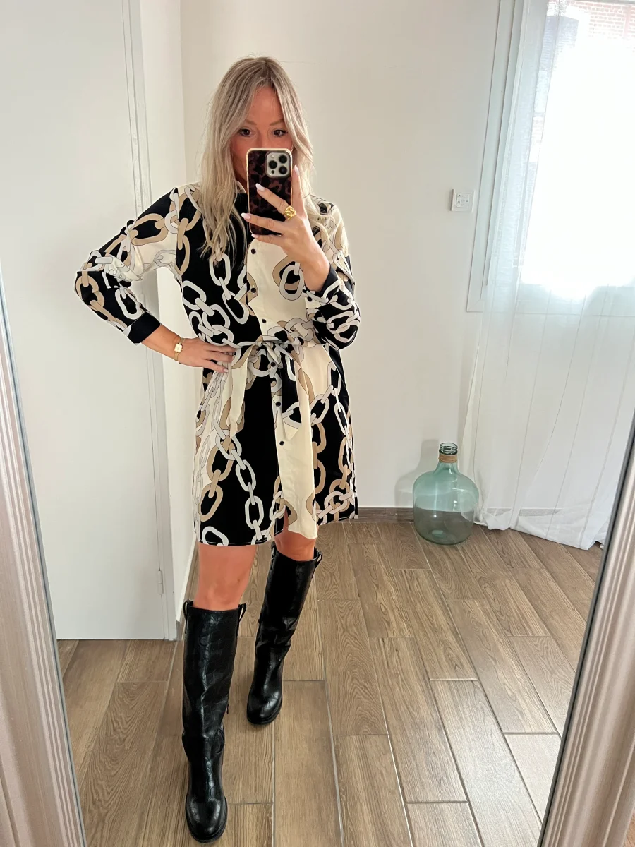 LA ROBE CHEMISE CHAINS - Image 6