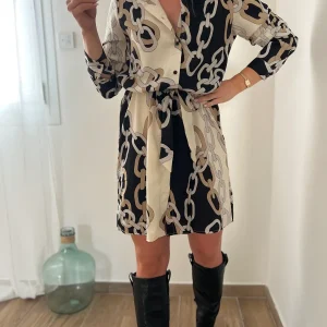 LA ROBE CHEMISE CHAINS