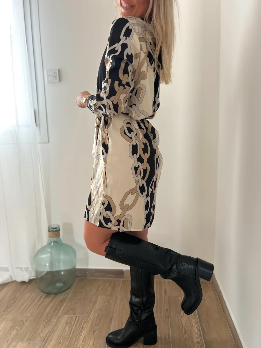 LA ROBE CHEMISE CHAINS - Image 3