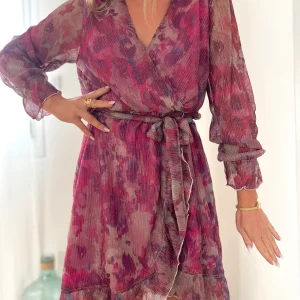 LA ROBE IRISÉE ROSE