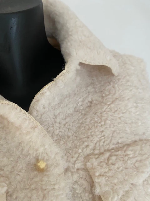 VESTE PILOU ECRU TAILLE S OUM – Image 6