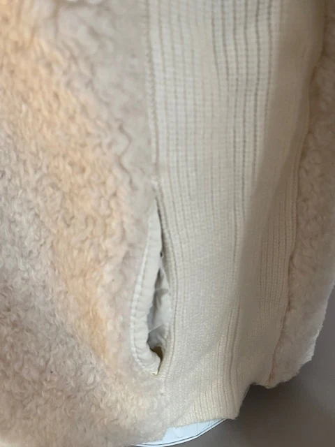 VESTE PILOU ECRU TAILLE S OUM – Image 9