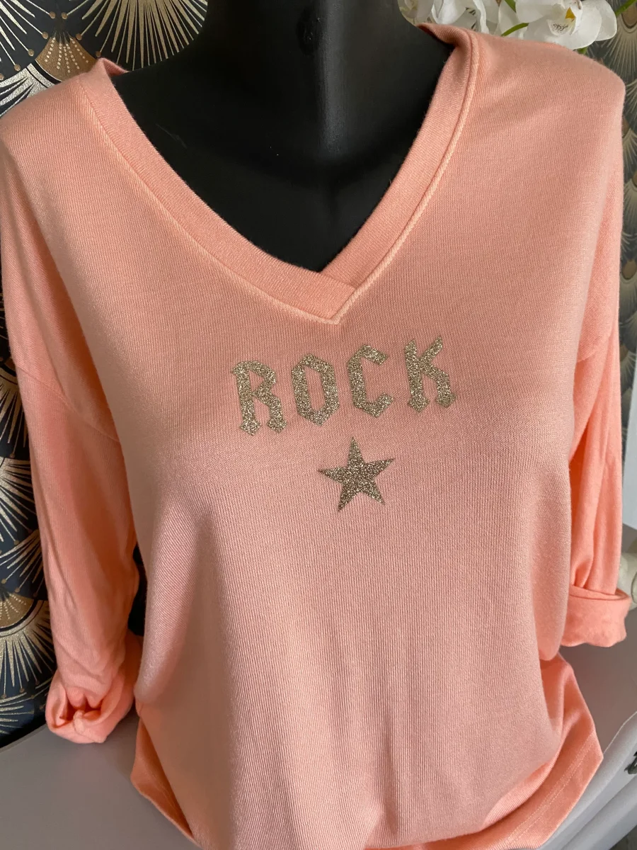 TOP ROCK TU 38/46 ABRICOT – Image 2