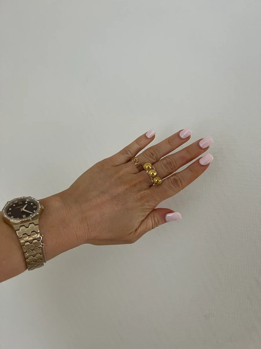 LA BAGUE RÊVE DORÉ – Image 2