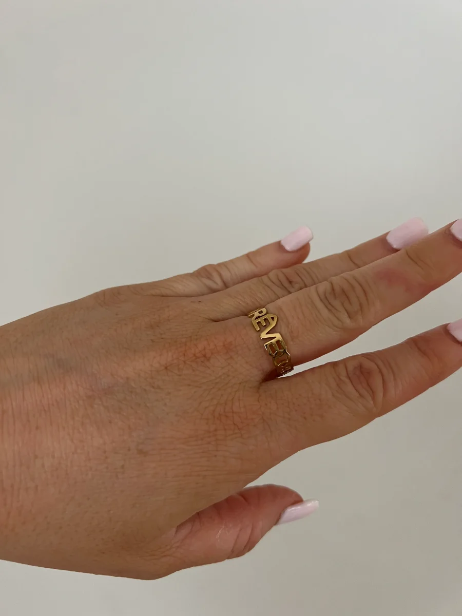 LA BAGUE RÊVE DORÉ – Image 4