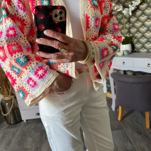 GILET CROCHET MILA TU 36/42