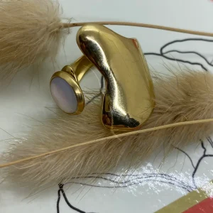 BAGUE 7 ACIER INOXYDABLE REGLABLE