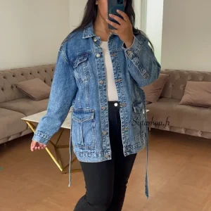 Veste en Jean oversize