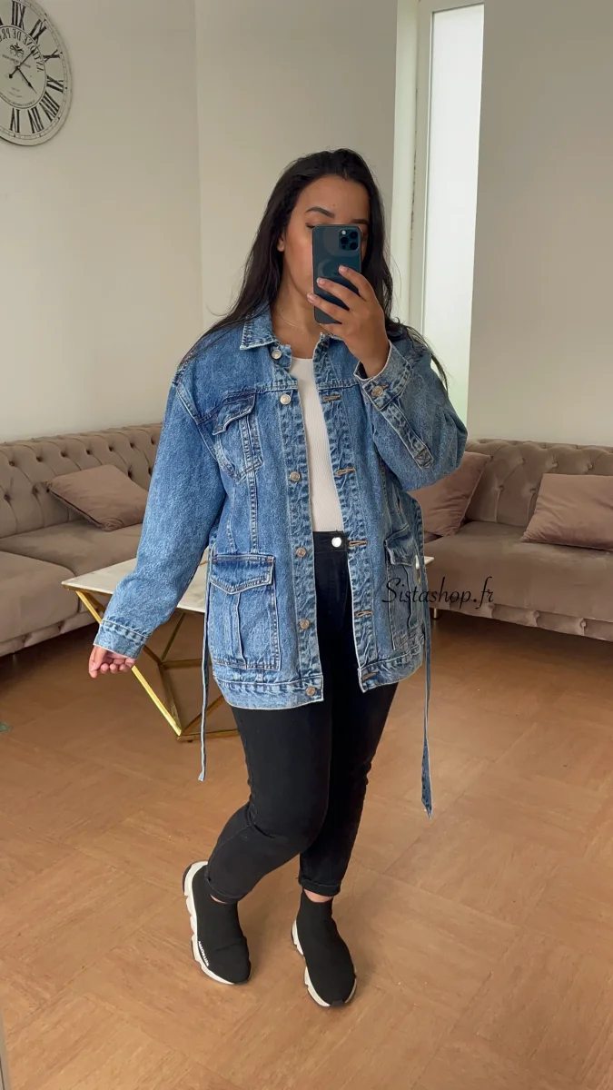 Veste en Jean oversize – Image 2