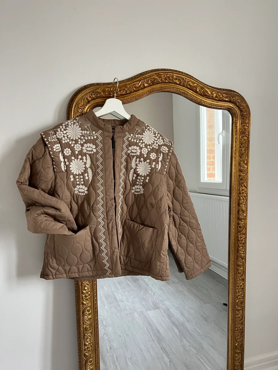 LA VESTE TAUPE BOHEME – Image 4