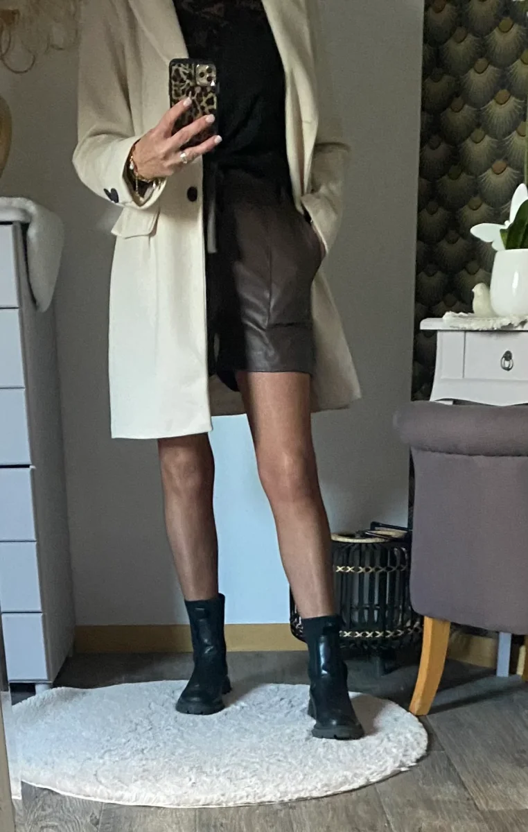 SHORT SIMILI PABLO CHOCOLAT S/M/L/XL/XXL - Image 4