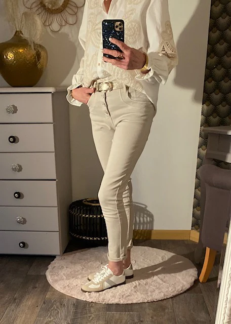 JEAN FORVER ECRU XS/S/M/L/XL/XXL – Image 8