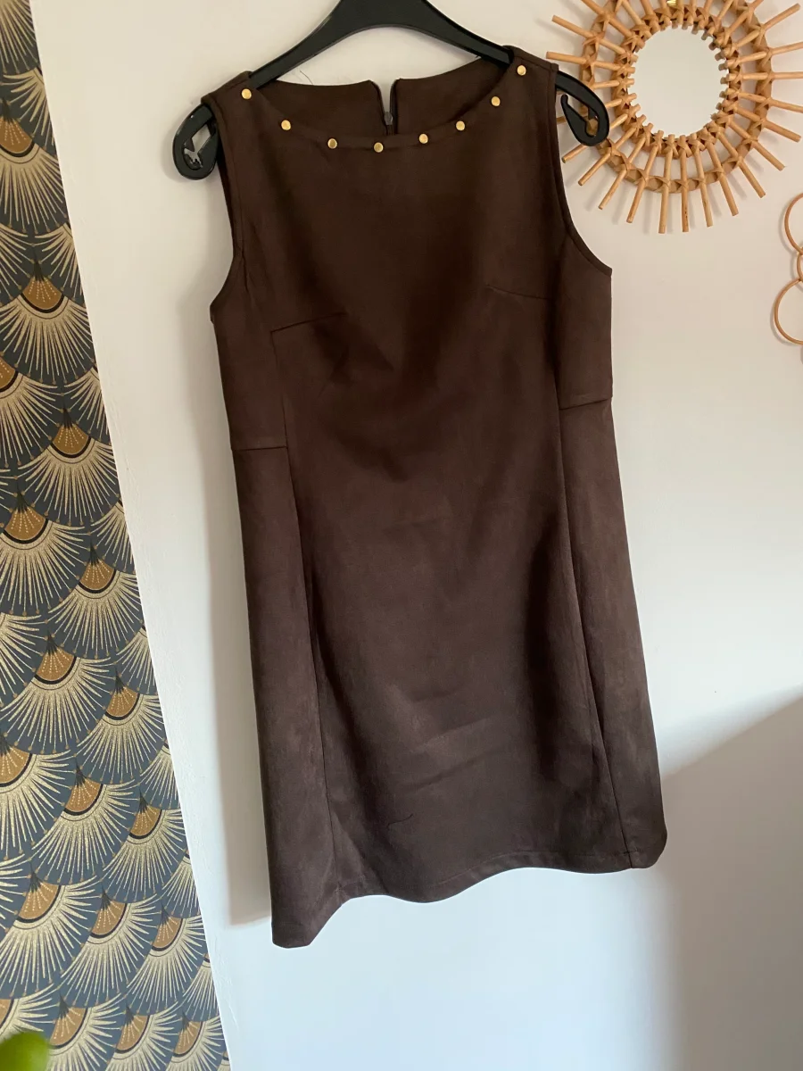 ROBE SCHAMING CHOCOLAT TAILLES: S/M/L - Image 7