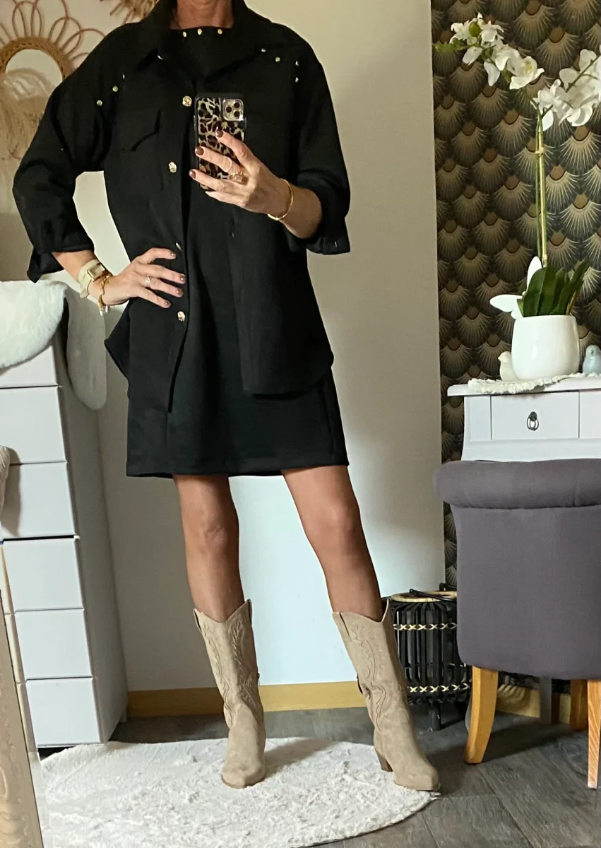 ROBE SCHAMING NOIRE TAILLE M - Image 8