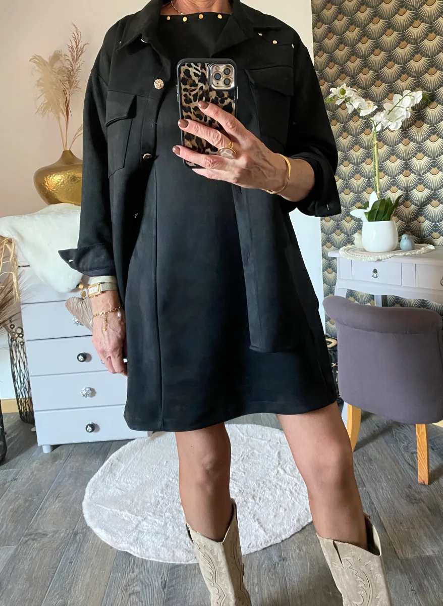 ROBE SCHAMING NOIRE TAILLE M - Image 5