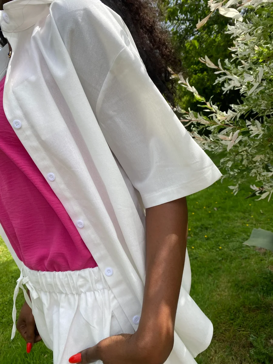 SHORT BLANC COLLECTION DOLCE VITA S/M OU L/XL - Image 4