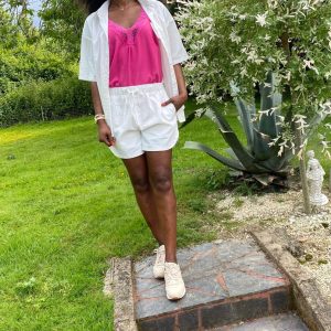 SHORT BLANC COLLECTION DOLCE VITA S/M OU L/XL